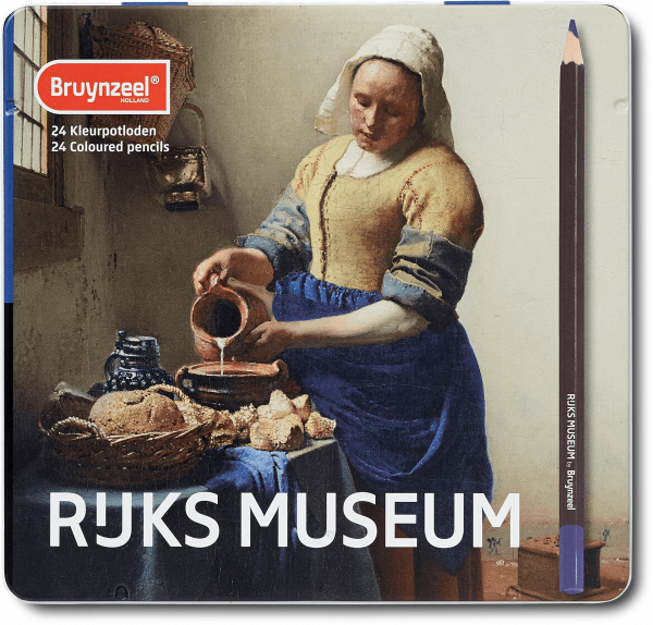 24 kleurpotloden | Het Melkmeisje