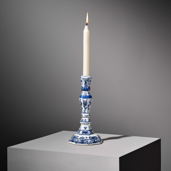 Delftware Candle Stick