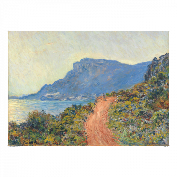 Poster: La Corniche, Monet 50x70