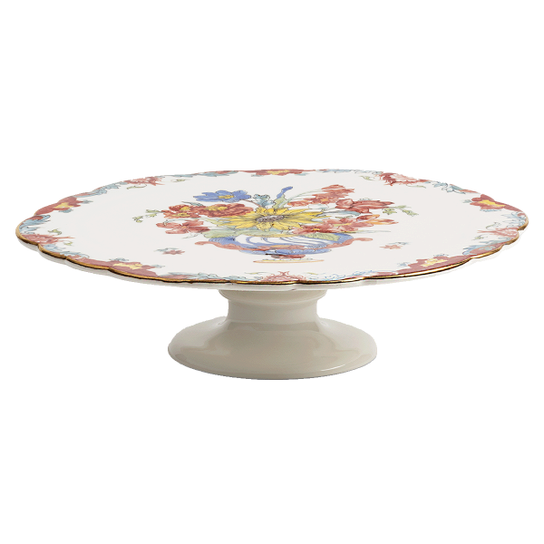 Taartplateau vintage flower