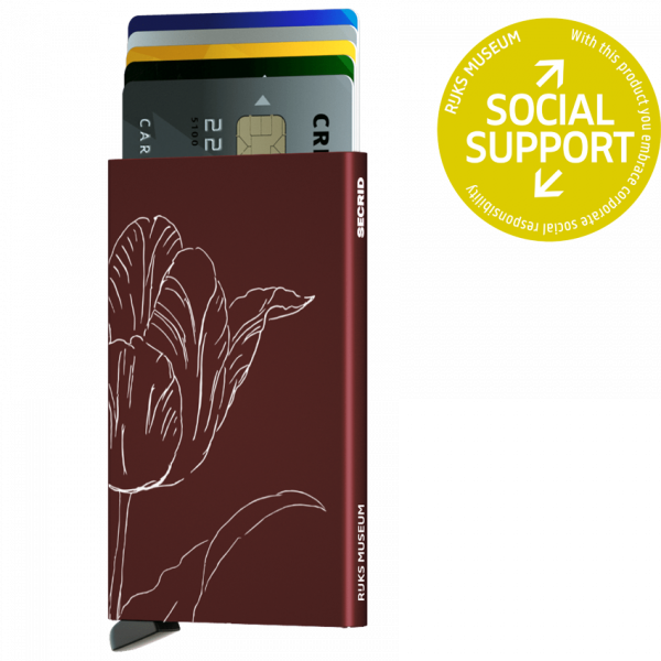 Cardprotector Tulp Bordeaux