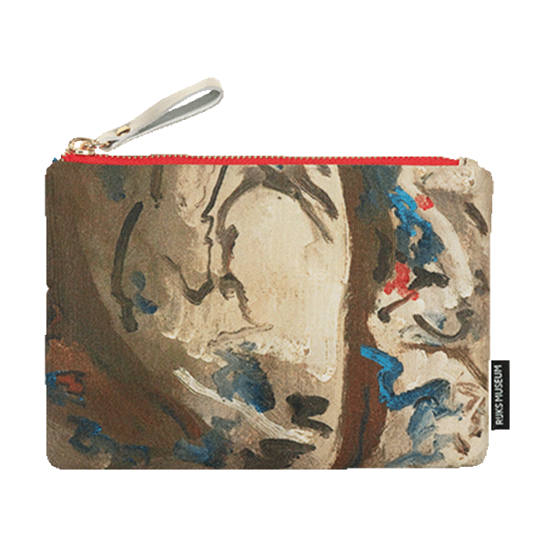 Flat Pouch Breitner detail Girl in White Kimono