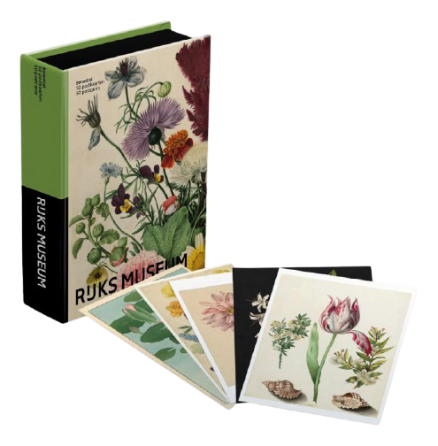 Postkaartbox Rijksmuseum Botanische prenten