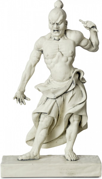 Tempelwachter Open Mond 'Misshaku Kongo' 23cm