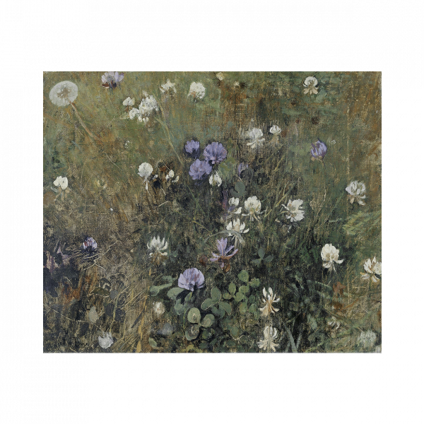 Poster: Klaverbloemen, Jac van Looij 50x70