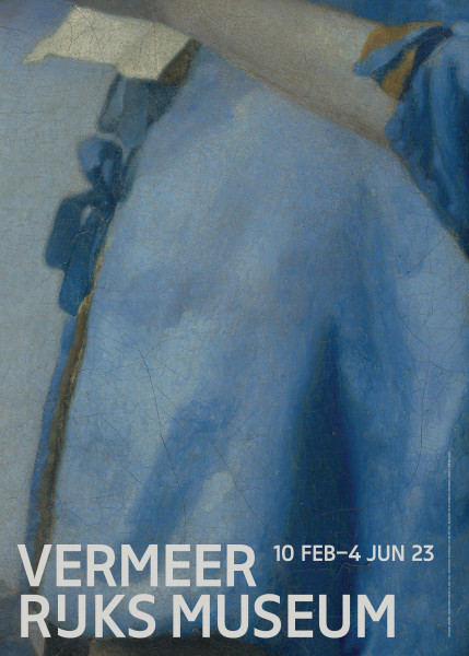 Affiche Vermeer | Blauw